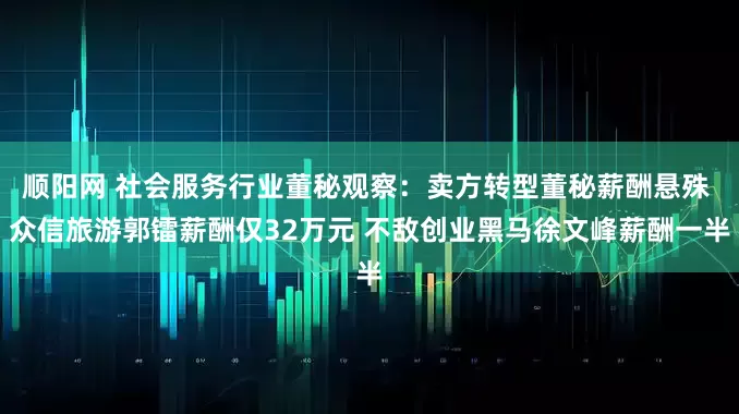 顺阳网 社会服务行业董秘观察：卖方转型董秘薪酬悬殊 众信旅游郭镭薪酬仅32万元 不敌创业黑马徐文峰薪酬一半