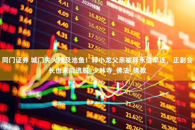 同门证券 城门失火殃及池鱼！释小龙父亲被释永信牵连，正副会长也未能逃脱_少林寺_佛法_佛教